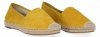 Żółte uniwersalne espadryle damskie firmy Lady Glory